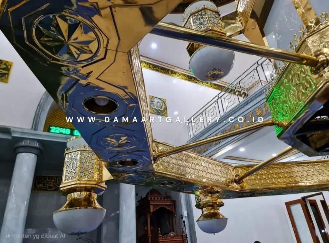 Keindahan Lampu Nabawi Model Maroko